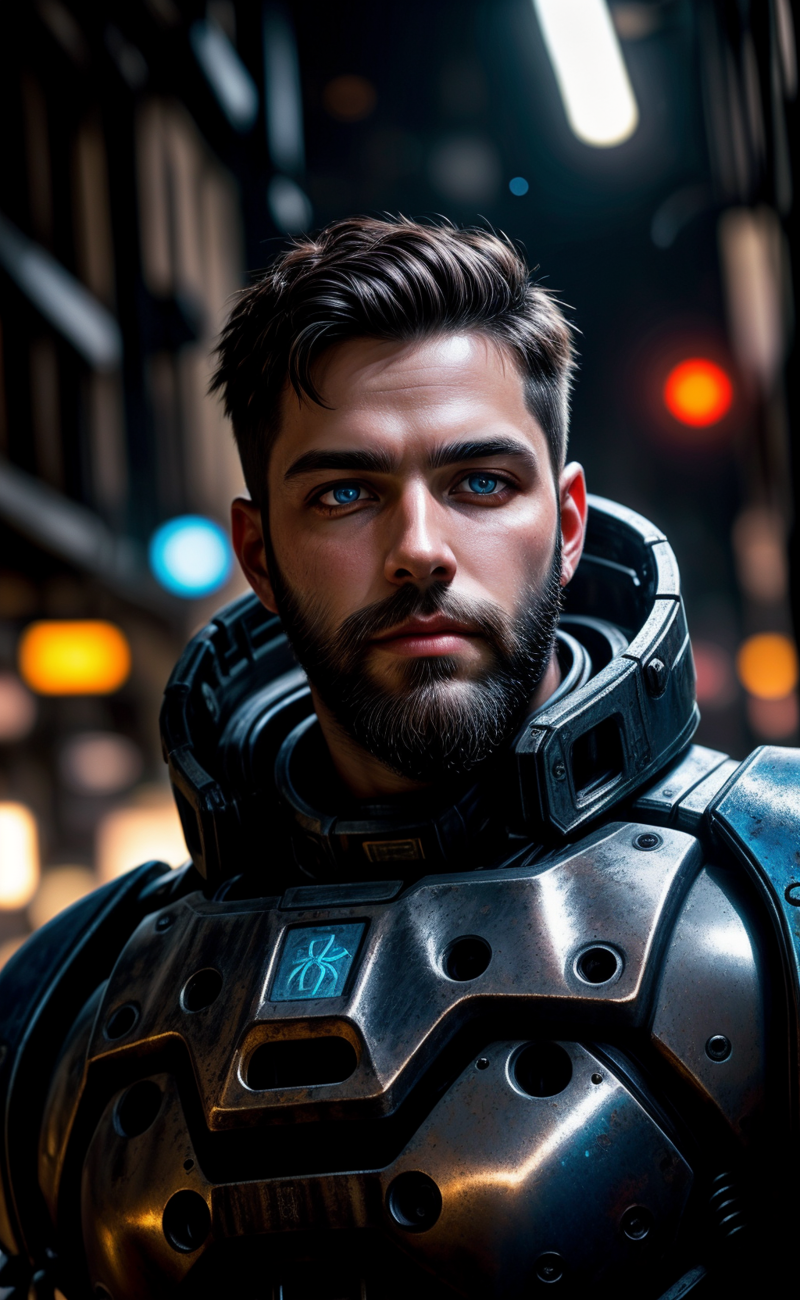 31074567-5775694-Portrait photo of muscular bearded guy in a worn mech suit, ((light bokeh)), intricate, (steel metal [rust]), elegant, sharp foc.png